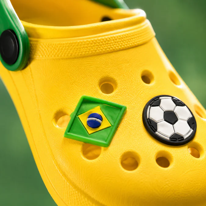 Sandália Babuche Infantil Brasil Copa do Mundo 2026