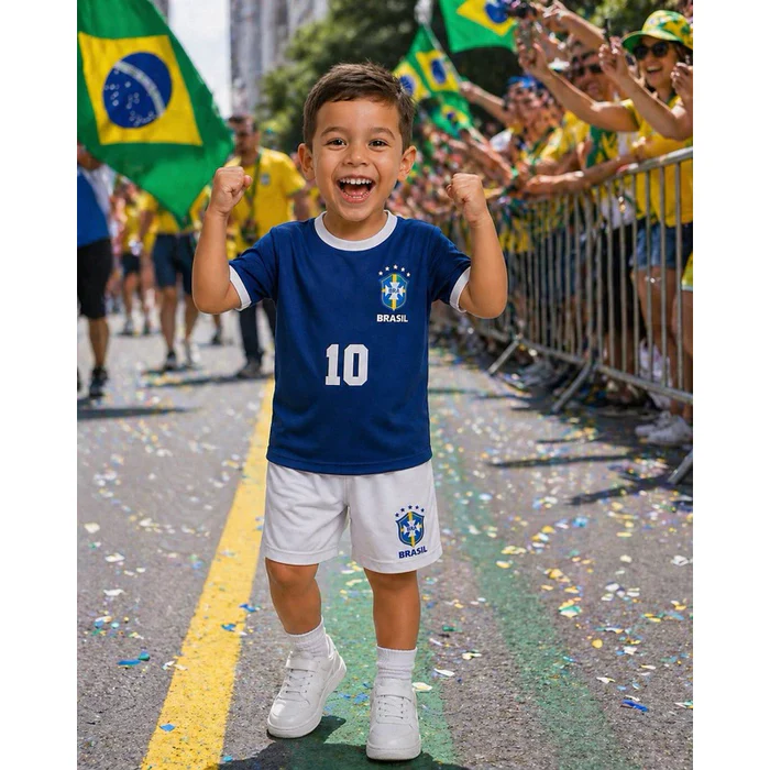 Conjunto Infantil Copa do Mundo 2026 • Kit 2 Peças